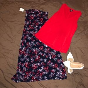 🎀 3/$20 Floral Maxi Skirt
